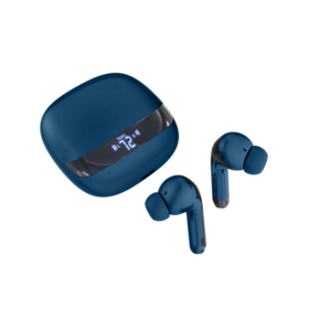 Kabellose Flip-Design-Ohrhörer mit Geräuschunterdrückung (ENC), Bluetooth-Kopfhörer mit Digitalanzeige für klare Anrufe