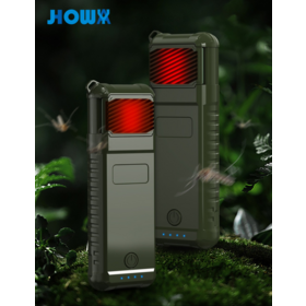 Electronic Rechargeable Dual-Side Heating 5000mAh Power Bank Portable 3-in-1 Mosquito Repellent with Led lighting