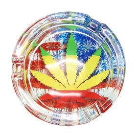 Classic style Glass ashtray whole support customization,high quality.