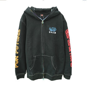 Venta al por mayor de sudaderas con capucha para hombre de talla grande con cremallera completa, logotipo de impresión personalizado, sudadera con capucha de gran tamaño