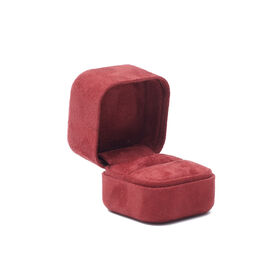 HOT SALE Romantic OEM &ODM Factory Quality Storage suede box for Diamond Ring