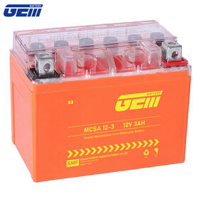 Batterie de moto 12V 3Ah avec technologie gel avancée et résistance aux vibrations améliorée pour motos de route, garantie 12 mois. Batterie gel pour moto, longue durée de vie, vente en gros.