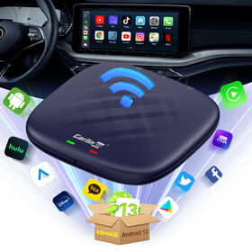 CarlinKit Tbox Plus Wireless Carplay AI Box 8GB 128GB Konvertierungsbox Carplay zu Android 13/14 Dongle Android Auto Carplay AI Box