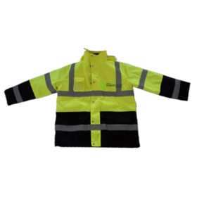 Safety Workwear Clothing Men Yellow/Navy Safety Jacket Padded Security Jacket 3 in 1 Winter Work Coat for cold protection