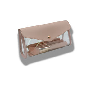 Niedlicher Reise-Make-up-Organizer, wasserdichte Kosmetiktasche aus PVC, Kulturtasche mit schimmelresistenter Auskleidung