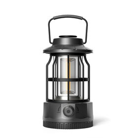 Vintage Style Flashlight USB Rechargeable Waterproof Outdoor Tent Light LED Camping Lanterns