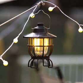 Wholesale Multi Color Hanging Handle Hook Dimmable Atmosphere Lighting Tent LED Camping Lanterns