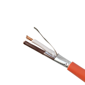 Cable ignífugo 4C2.5mm2 de cobre desnudo trenzado, duradero y fiable, con aislamiento LSZH (baja emisión de humos y cero halógenos) PH120 PH60