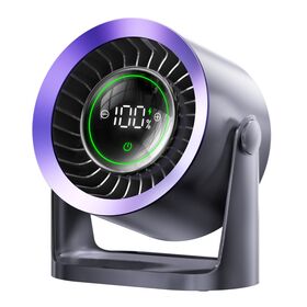 Ventilador de Mesa Portátil de Alta Qualidade com Arrefecimento, Pequeno, Rotativo e Silencioso, Forte Fluxo de Ar e Circulação para Escritório