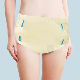 Ultra Thick Adult Diapers with 10000ml Capacity, ISO Certified Fluff Pulp Core for Maximum Protection