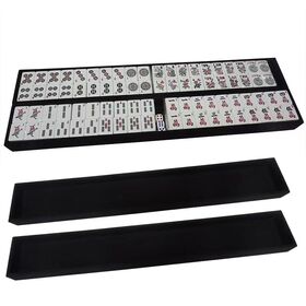 Personalize o Jogo de Mahjong Americano em vários materiais de que necessita - Jogo de Mahjong de Melamina - Jogo de Mahjong de Madeira - Mahjong Portátil