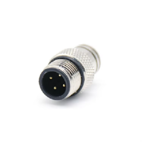 Fabrikgefertigter M12-Kabelstecker, Stecker, 8-polig, geschirmt, IP67-Option, M12-Steckverbinder