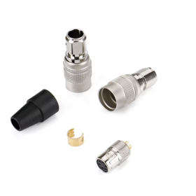 Connecteur Femelle 6 Broches pour Caméra Industrielle, Connecteur Push-Pull Femelle 6 Broches