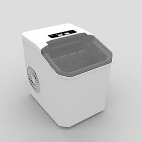 Hot Sale Fast Ice Dispensing Intelligent Induction Ice Making Storage Small Power Round Head Ice Maker