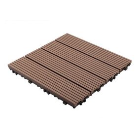 Prix usine WPC dalles de terrasse emboîtables, terrasse composite, dalles WPC emboîtables, dalles composites pour terrasse