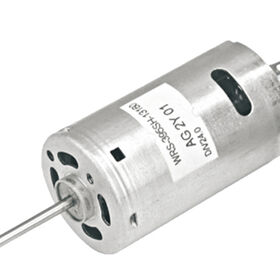 Custom WRS-395SH 24V 1W-50W OD27.7mm*46.8mm(L) Carbon brushed DC motor for sweeping robots