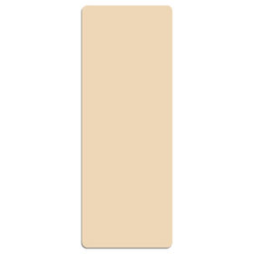 Cadeaux promotionnels de marque pour studio de gym Pilates : Serviette de tapis de yoga antidérapante en suédine antibactérienne de 1,5 mm et 80 cm, motif crème au fromage.