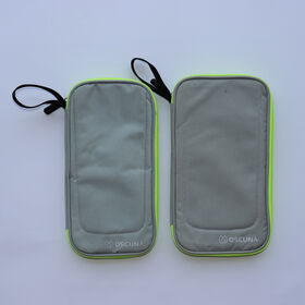 Porte-documents en nylon, sac organisateur de documents, portefeuille de passeport pour voyage