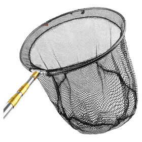 china telescopic stainless steel fishing net factory Landing with Aluminum Pole 20" Long Handle,Rubber Coated Nylon Mesh,for Steelhead,Salmon,Kayak,Catfish,Bass,Trout,Shrimp,Crab,for Easy Catch & Release : Sports & Outdoors Chinese fishing net & fishing
