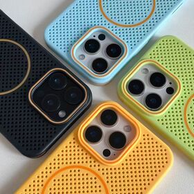 VibrantShiel Silicone Phone Case with Built-In Ring Stand - Ultra-Grip, Wireless-charging Design for Active, On-the-Go Lifestyles