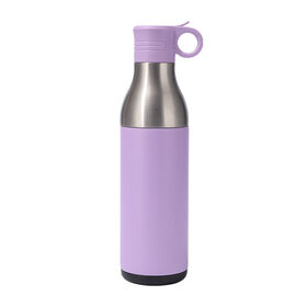 Bouteille Isotherme Multifonctionnelle 2025 à Double Paroi en Acier Inoxydable avec Support Isotherme et Bouchons à Paille