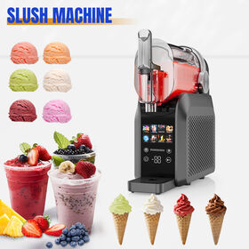 Máquina de Granizados Casera de 1.8L, Pequeña Margaritas y Refrescos, Fabricante de Bebidas de Vino, Componente Central del Motor, Creador de Helados de Bebidas Congeladas