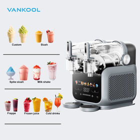 1,8L Tragbarer Slush-Eis-Maschine mit Einzelbehälter für gefrorene Getränke, 8 Rezeptmodi, Haushaltsgerät im Großhandel