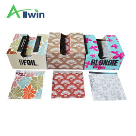 Papel de aluminio precortado y gofrado personalizado de 500 hojas para teñir el cabello, para salones de belleza