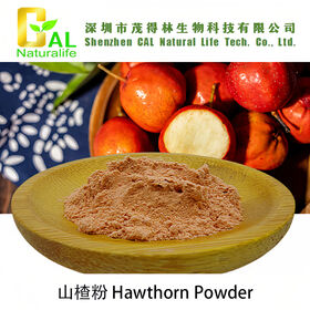 Additif alimentaire en poudre d'aubépine, additif alimentaire et colorant, extrait de plante, extrait de fruit et légume en poudre