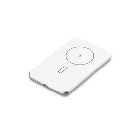 Langlebige magnetische kabellose 5000mAh Powerbank mit 15W Ladeleistung und USB-C PD 20W Ausgang für Qi-fähige Mobiltelefone