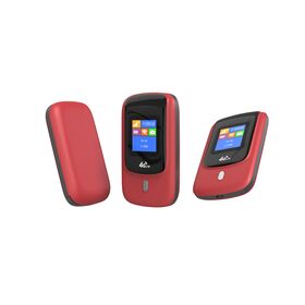 4G Pocket Router mit 3000mAh Akku, VSIM, Esim Wi-Fi 6, 802.11 AX/b/g/n 300Mbps, Reise-WLAN