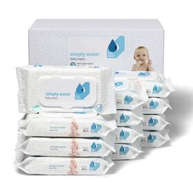 Toallitas Húmedas Hipoalergénicas para Bebé Sin Alcohol Toallitas de Agua Orgánicas Seguras para Piel Sensible