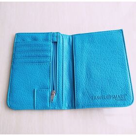 Sampul Paspor Fungsi RFID Kulit PU untuk Perjalanan dengan Tas Kemasan