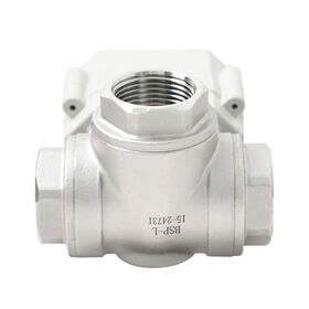 Válvula de Temporizador Inteligente con Retroalimentación de 3 Vías DN20 3/4 Pulgadas SS304 Válvula de Bola Eléctrica, 9-24VDC/AC