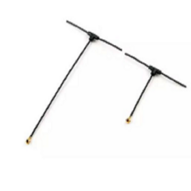 Antenne WiFi Omni en T 2.4GHz avec Connecteur IPEX, Gain de 5dBi, Haute Performance pour Routeurs Sans Fil