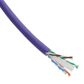 Cabo Ethernet CAT6 305 metros Sólido Cobre Puro Interior Caixa de Puxar 10Gbps LSZH Qualidade Premium para Televisão, Modem, Roteador, Servidor