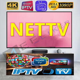 Nettv 4K IPTV M3u Subscription Premium Server Free Test Xtream Code Account 4K IPTV Reseller Panel M3u List for Dutch US europe