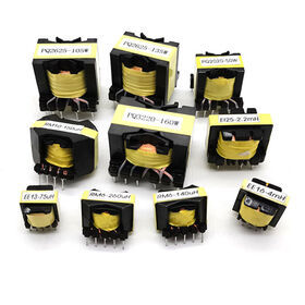 Transformador SMPS de Alta Frecuencia Personalizado 12V 24V 220V EE Elevador Reductor de Potencia CA Eléctrico Flyback Transformador de Núcleo de Ferrita