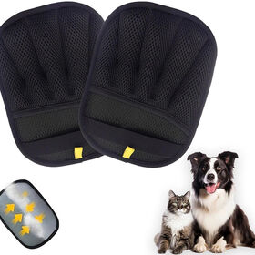 2026 Benutzerdefinierte Haustier Hund Katze Pflege Reinigung Statische Haar Entfernung Handschuhe für Haustier Schmutz Haar Entferner Haustier Bad Pflegehandschuh