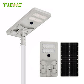 مصباح شارع LED بالطاقة الشمسية 40 واط / 60 واط / 80 واط / 100 واط للطرق والساحات والحدائق