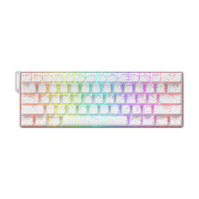 Teclado Mecánico Compacto para Gaming al 60% con Interruptor Magnético de Efecto Hall, Anti-Ghosting Completo y Retroiluminación RGB Individual por Tecla