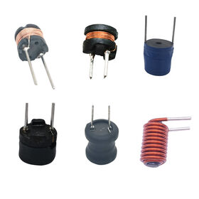 Bobina magnética personalizada, núcleo de ferrita, inductor de tambor, inductores de potencia con plomo radial