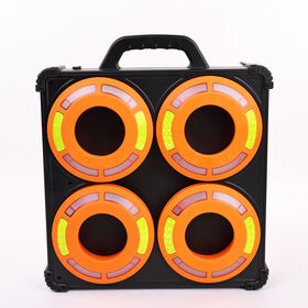 6/7/8 Pack Rechargeable LED Roadside Emergency Light Multi Flashing Magnetic Warning Beacon for Tunnel and Fleet Vehicle Use