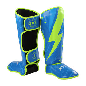 Customized Logo Wholesale Professional Kids Boxing Protective Gear Sweat Absorbent and Moisture Resistant Boxing Shin Guards