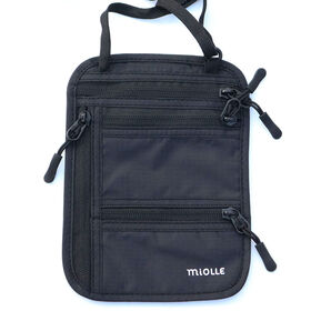 Dompet Leher Travel RFID Nilon Anti Air Anti Maling Terlaris - Tas Paspor
