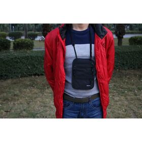 حقيبة جواز سفر نايلون مقاومة للماء RFID رائجة البيع، محفظة سفر للرجال والنساء