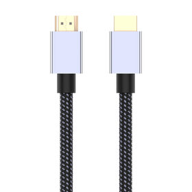 كابل HDMI عالي السرعة 8K/4K، مادة مضفرة من النايلون - كابل HDMI عالي الجودة