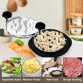 BPA Free Ergonomic Handle Non-slip Base the Meat Shredder Machine for Chicken Pork Beef Chicken Breast Shredder Tool Twist