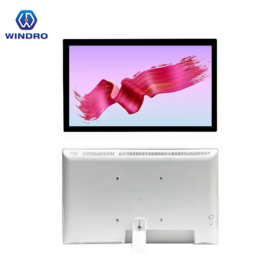 Layar POS All in One 15,6" untuk Digital Signage LCD, 1920*1080 Mendukung Windows 11 dengan WiFi RJ45 HDMI Vesa, untuk Terminal POS
