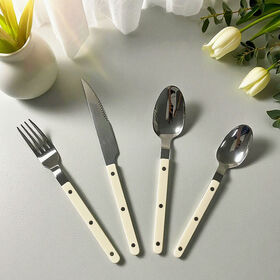 Exquisites, umweltfreundliches Edelstahl-Besteckset für Restaurants und Hochzeiten